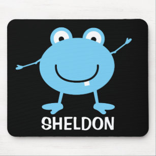 Personalized Space Alien Mousepad for Kids