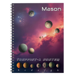 Personalized Space Notebook