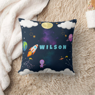 Personalized Space Pillow for Kids