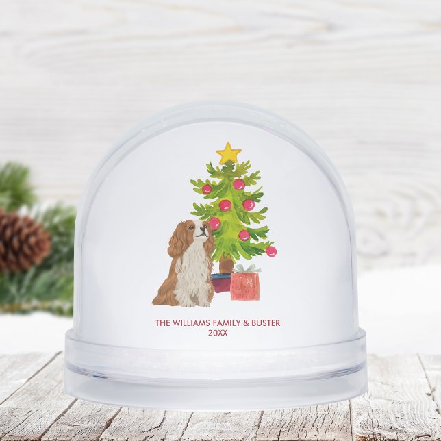 Personalized Spaniel Dog Christmas (Créateur téléchargé)