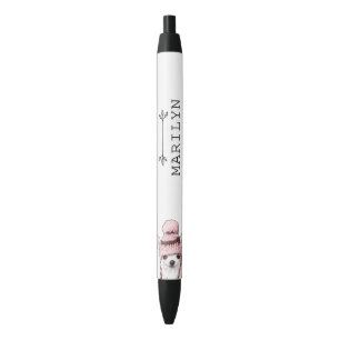 Personalized Sparkle The Tiny Chi   Cute Chihuahua Black Ink Pen
