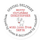 Personalized Special Delivery from Santa