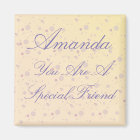Personalized Special Friend Purple Magic