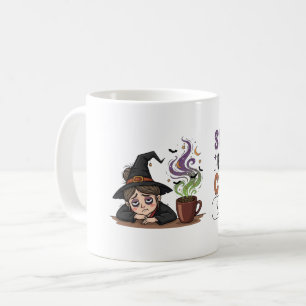 Personalized Spells Before Coffee Mug 