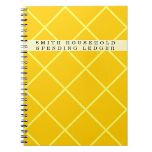 Personalized Spending Ledger Home Finances Journal