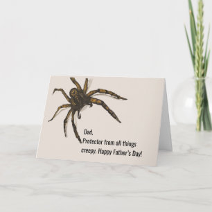 Personalized Spider Card