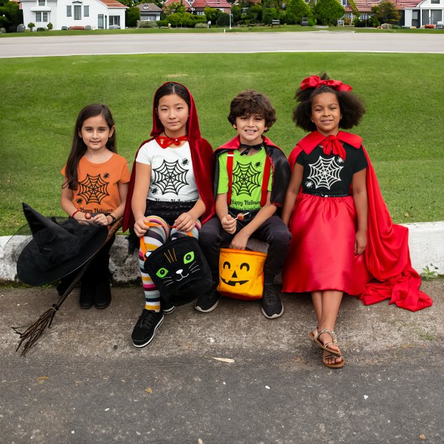 Personalized Spiderweb Halloween T-Shirt (Creator Uploaded)