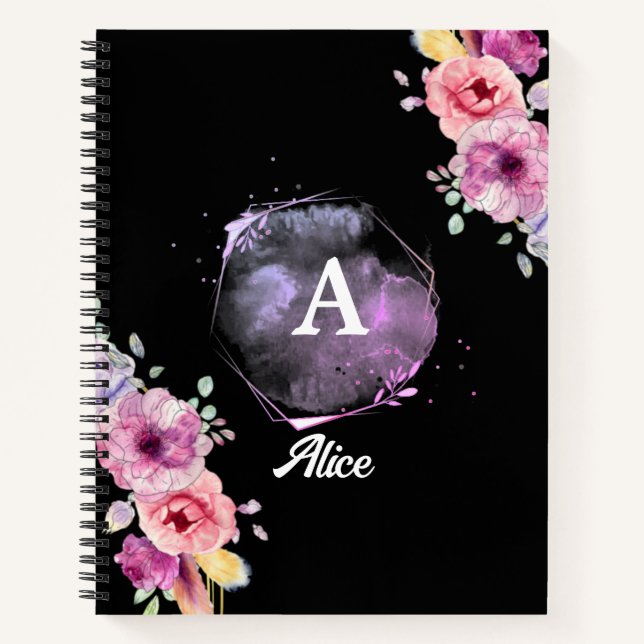 Personalized Spiral Notebook (Front)