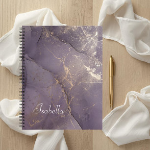 Personalized spiral notebook