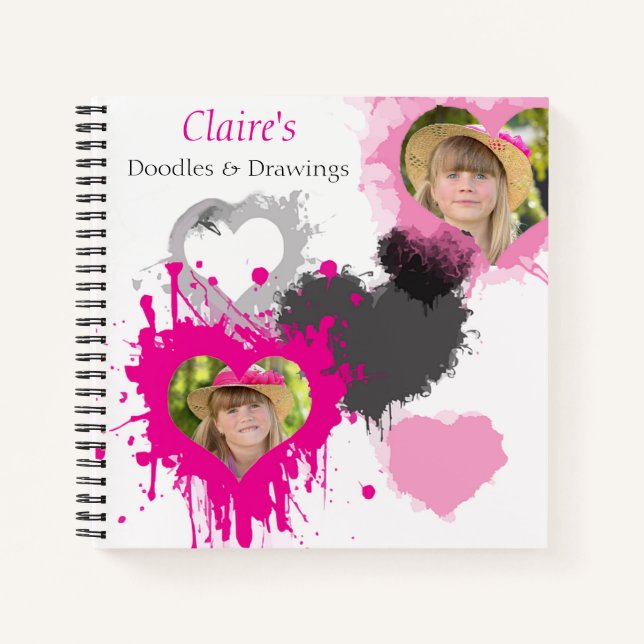 Personalized Spiral Notebook (Front)