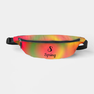 Personalized Spiral Spring Fanny Pack