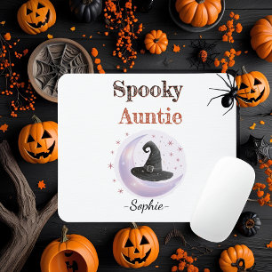 Personalized Spooky Auntie Mousepad