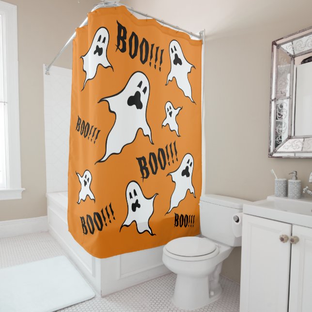 Personalized Spooky Halloween Ghosts  (In Situ)
