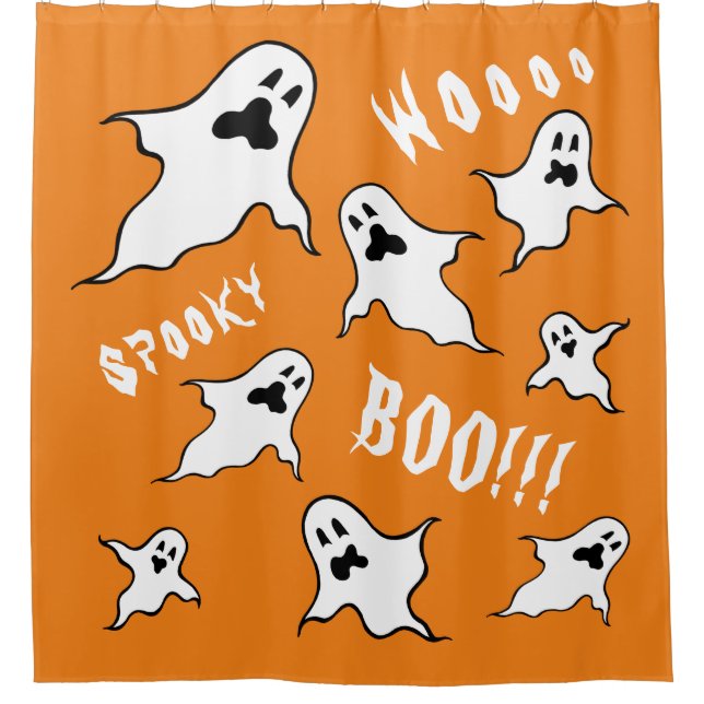 Personalized Spooky Halloween Ghosts (Front)