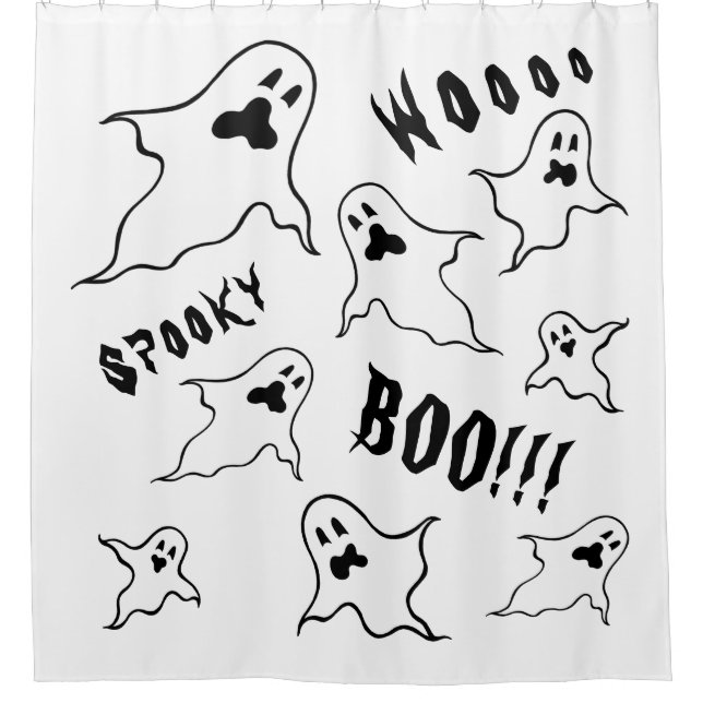 Personalized Spooky Halloween Ghosts (Front)
