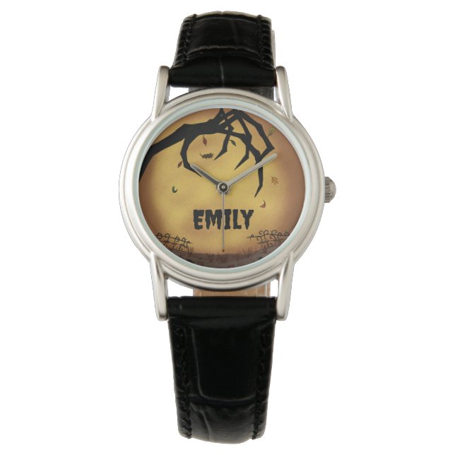 Personalized Spooky Hand Emo Watch (Front)