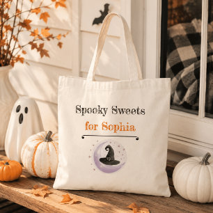 Personalized Spooky Sweets for Kids – Halloween Tote Bag