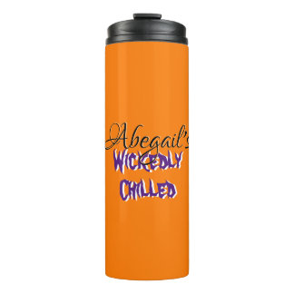 Personalized Spooky Thermal tumbler