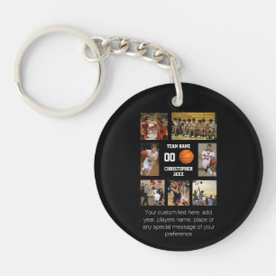 Personalized Sport Photo Keychain