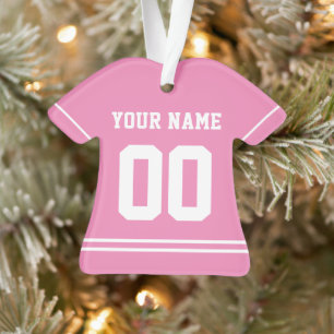 Personalized Sports Jersey Style Ornament