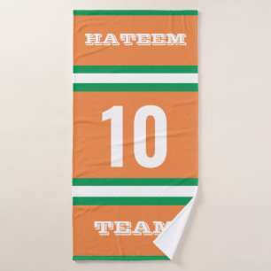Personalized Sports/ Soccer/ Baseball/ Football  Bath Towel
