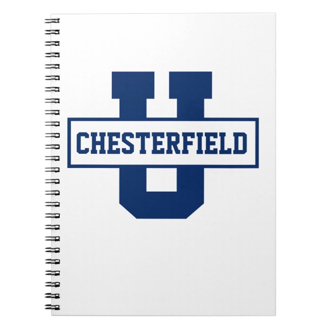 Personalized sports team monogram template notebook (Front)