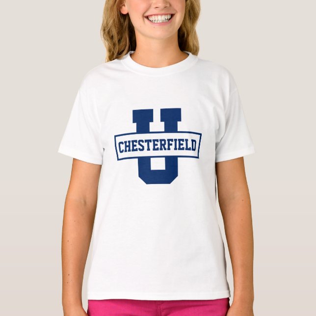 Personalized sports team monogram template T-Shirt (Front)
