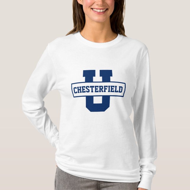 Personalized sports team monogram template T-Shirt (Front)