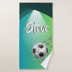 Personalized Sports Team/soccer/Football Bath Towel