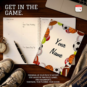 Personalized Sports theme Planner