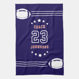 Personalized Sports Towel Players and Coach