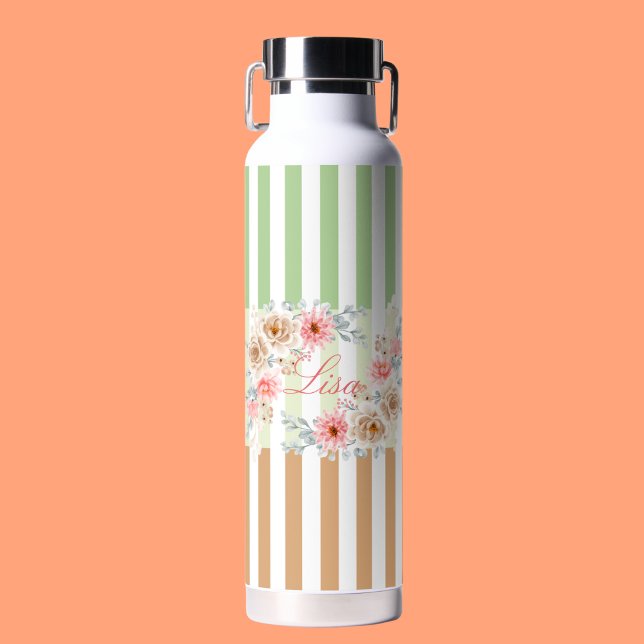 Personalized Spring Blossom Water Bottle (Creator Uploaded)