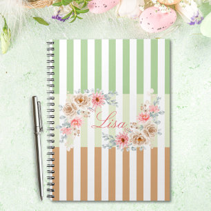 Personalized Spring Meadow Notebook