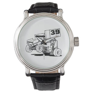 Personalized Sprint Car Hat, Customize it  Watch