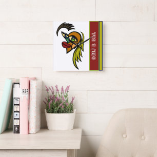 Personalized Square Heart Couple Clock
