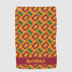 Personalized SRI LANKA Golf Towel