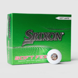 Personalized Srixon Soft Feel Gift Custom Golf Balls