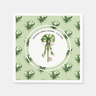 Personalized St. Patrick’s Day Bridal Shower Napkin