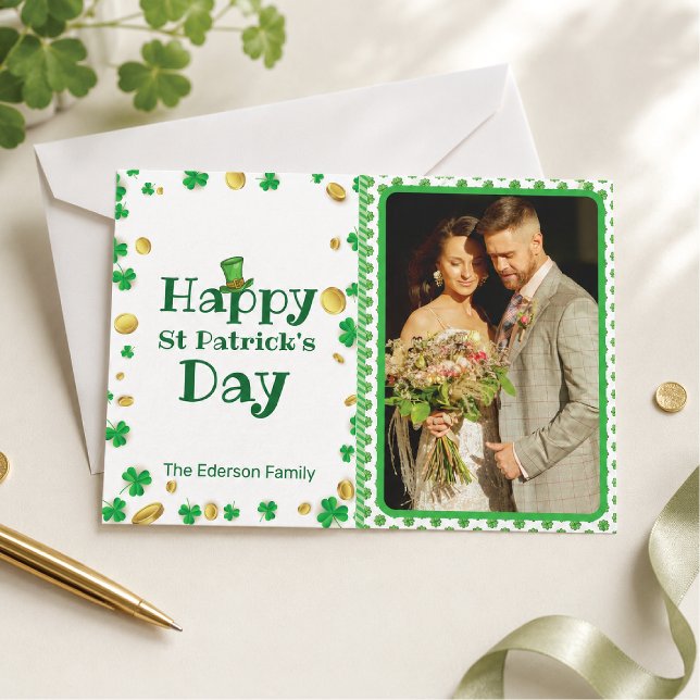 Personalized St. Patrick’s Day Photo Card   (Creator Uploaded)