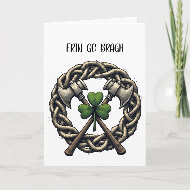Personalized St. Patrick's Day Card (Front)