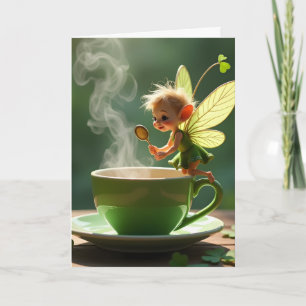 Personalized St. Patrick's Day Fairy Card