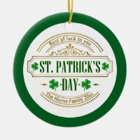 Personalized St. Patrick's Day I Luck of the Irish