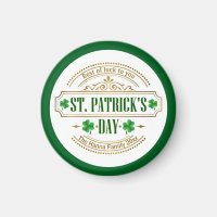 Personalized St. Patrick's Day I Luck of the Irish