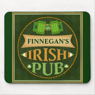 Personalized St. Patrick's Day Irish Pub Mouse Pad