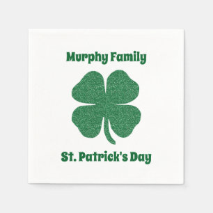 Personalized St. Patrick's Day Napkin