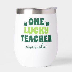 Personalized St. Patrick's Day One Lucky Teacher 