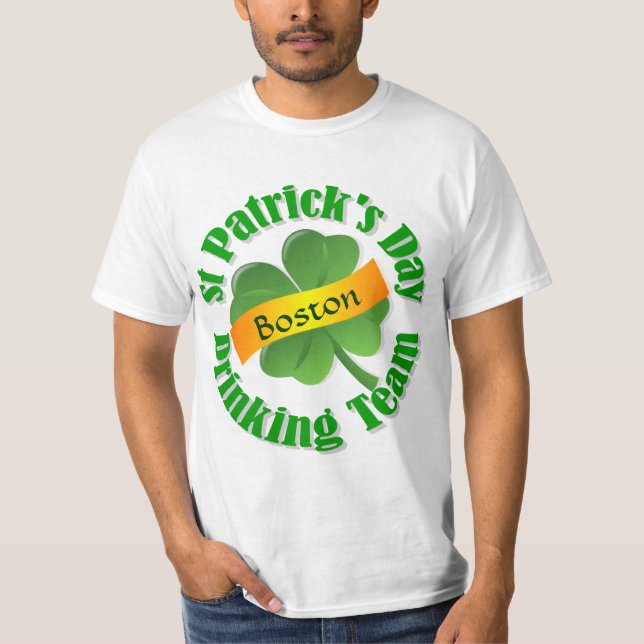 Personalized St Patrick's day T-Shirt (Front)