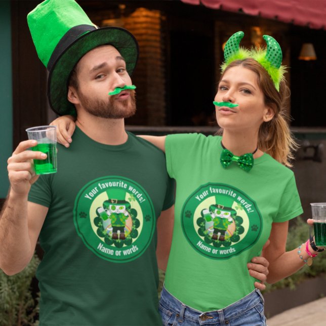 Personalized St. Patrick's Day T-Shirt (Personalized St. Patrick's Day T-Shirt)