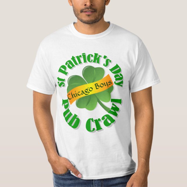 Personalized St Patrick's day T-Shirt (Front)