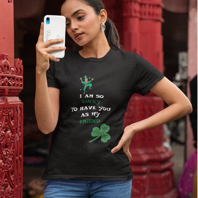 Personalized St. Patrick's Day Women's Basic T-Shi T-Shirt (Creator Uploaded)